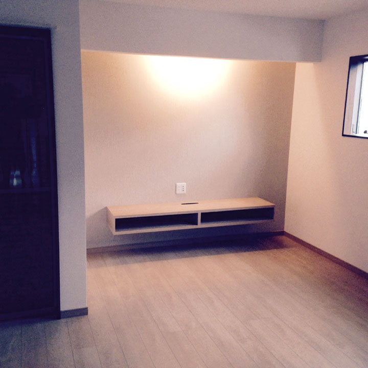 フローリング貼り替え工事